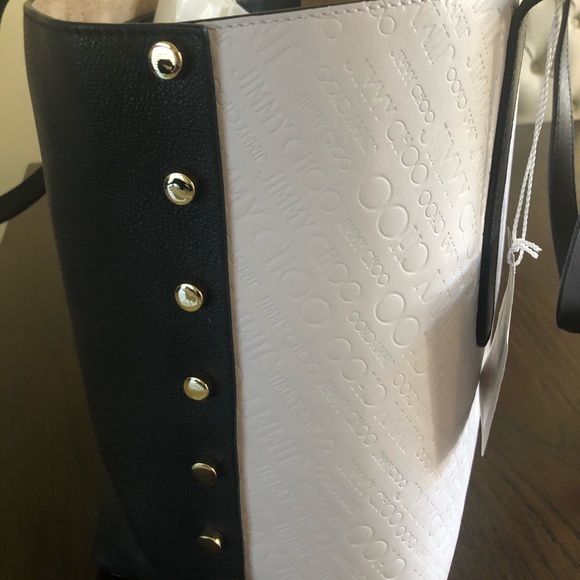 Jimmy Choo East West Leather Tote - Picture 2 of 8